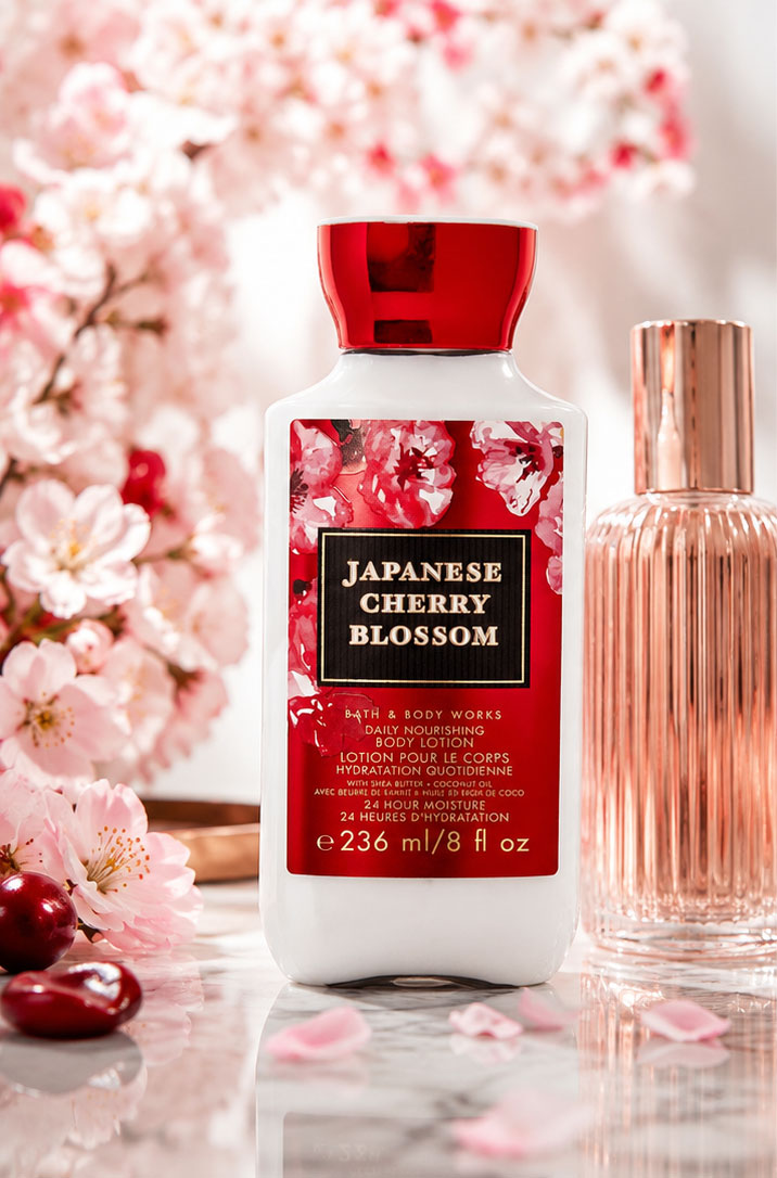لوسیون بدن بس اند بادی ورکز Japanese Cherry Blossom